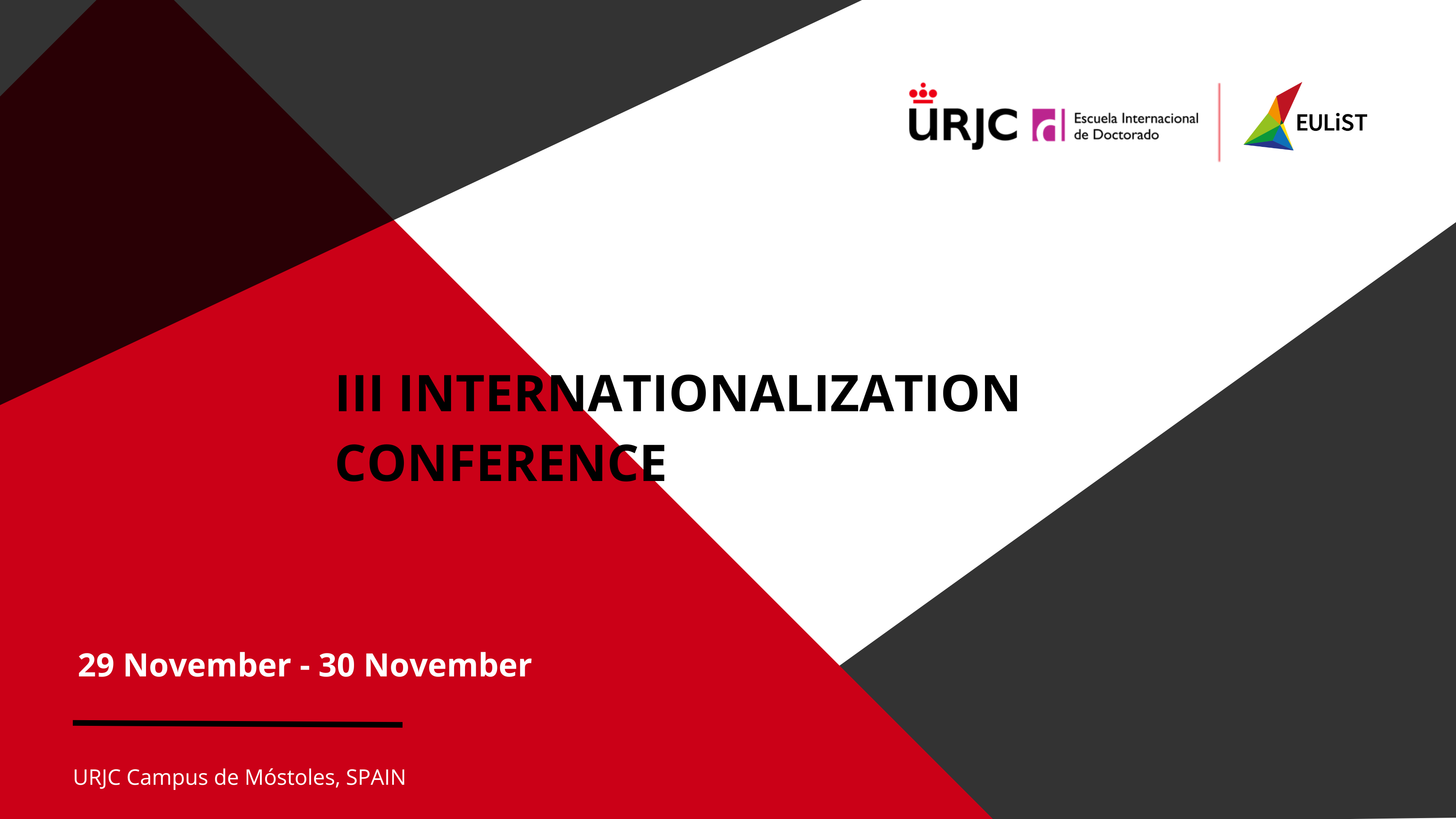Cover III Internationalization conference
